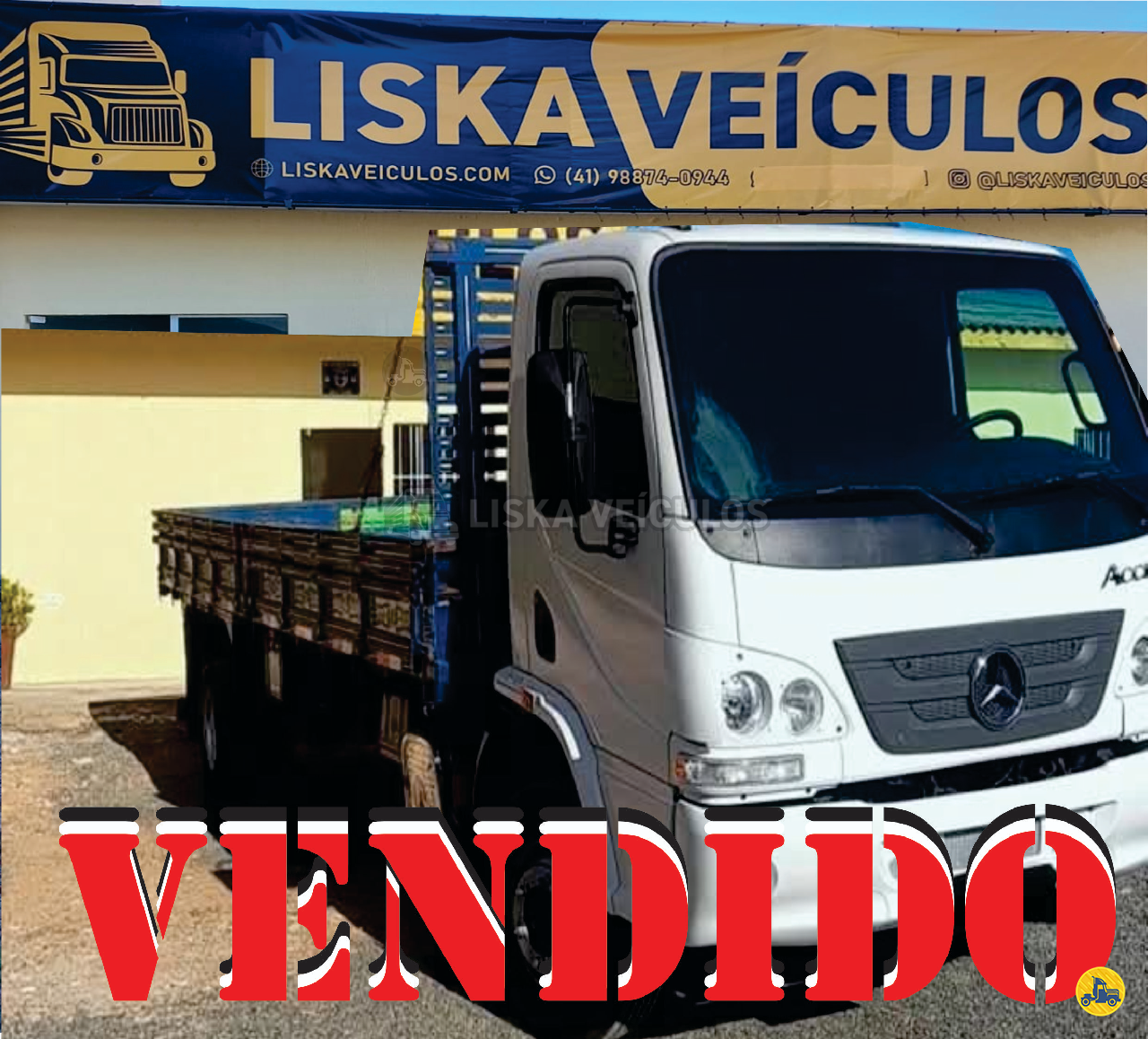 CAMINHAO MERCEDES-BENZ MB 1016 Grade Baixa 3/4 4x2 Liska Veículos FAZENDA RIO GRANDE PARANÁ PR